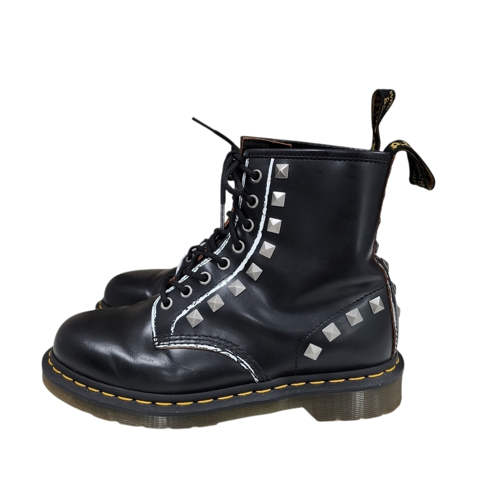 DR. MARTENS 1460 STUD LACE-UP BOOTS - Picture 4 of 9